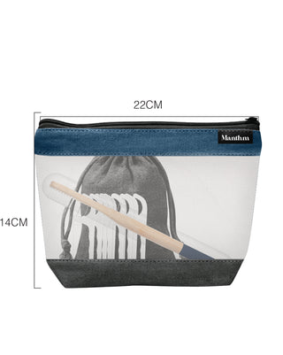 Oral Care Kit Blue Pouch
