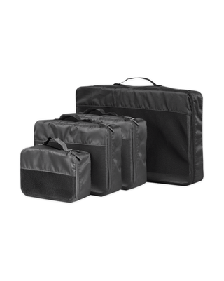 4 Pc Cube Packaging set Black
