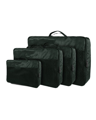 4 Pc Cube Packaging set Green