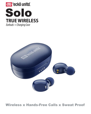 Earbuds Solo True Wireless Ecko Unlimited Blue
