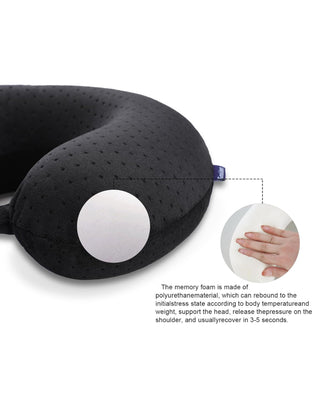 Travel Pillow Neck Pillow Black