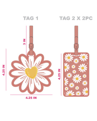 Luggage Tag for Suitcases - 3 pcs