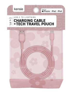Fast Charger iPhone Lightning Cable + Mesh bag
